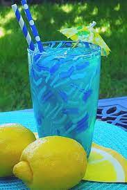 Sparkling Electric Blue Lemonade Recipe Lemonade Recipes Lemonade Punch Recipe Blue Lemonade Recipe