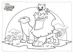 Animal jam coloring pages fox. Free Printable Animal Jam Coloring Pages