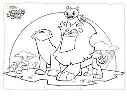 Animal jam coloring â with game play also kids (image number 1334. Free Printable Animal Jam Coloring Pages