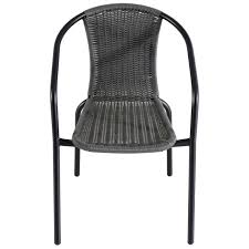 Cody Wicker Stacking Chair Grey At Home Wicker Chair Stacking Chairs