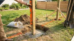 How Deep Should I Dig Wood Fence Posts?