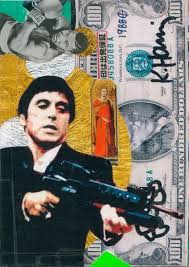 Scarface Tony Montana Hip Hop Artwork Bunny Wallpaper Pop Art Canvas