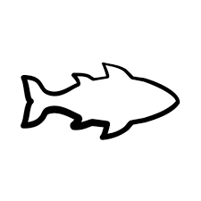 Fish Outline Clip Art Vector Free For Download Clipart Best Fish Outline Free Clip Art Clip Art