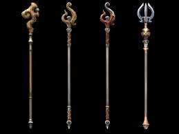 Magic Staff Design 3d Model 3dsmax Files Free Download Wizard Staff Robot Concept Art Fantasy Wizard