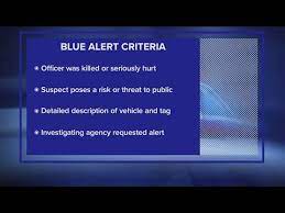 What Is A Blue Alert In Texas Youtube