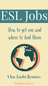 Where To Find English As A Second Language Jobs Abroad English As A Second Language Teaching English Languages Jobs