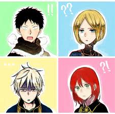 Akagami No Shirayukihime Snow White With The Red Hair Anime And Manga Prince Zen Shirayuki Kiki And Ob Snow White With The Red Hair Red Hair Snow White
