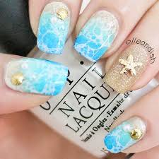 Decoración de uñas para pies. 71 Ideas De Unas Marineras Unas Nauticas Disenos De Unas Manicura