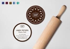 The circle is an ideal shape for putting emphasis on certain points of interest. Circle Business Card Template Formats Included Illustrator Indesign Ms Word Photoshop P Circle Business Cards Cool Business Cards Round Business Cards
