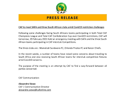 Observe the caf confederation cup standings in africa category now and check the latest caf confederation cup table, rankings and team performance. Caf Confederation Cup Caf To Meet Safa And Three South African Clubs Amid Covid 19 Restriction Challenges Kick442