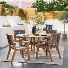 I've been following studio mcgee forever and love everything they do! Bluffdale Strapping Chair Patio Dining Set Threshold Designed With Studio Mcgee Target