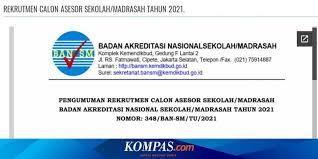 Bisa bapak/ibu cek di link tersebut: Kemendikbud Rekrut 1 800 Calon Asesor Sekolah Cek Di Sini Halaman All Kompas Com