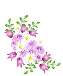 Spring Flowers Decor Png Picture Clipart Cartoon Flowers Spring Flower Decor Flower Painting