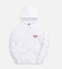 Ending today at 5:53am pst. Kith X Coca Cola Ribbon Logo Hoodie White Ebay