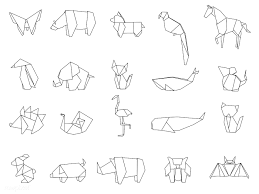 Animal Origami Vector Premium Image By Rawpixel Com Busbus Origami Tattoo Origami Animals Origami Horse