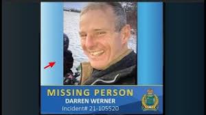 Darren Werner Missing: Darren L. Werner of Niagara went missing