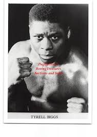 c1980s TYRELL BIGGS Vintage Boxing Photo HEAVYWEIGHT Gold Medalist  PHILADELPHIA