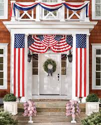 Patriotic Swag Bunting Collection Grandin Road Fourth Of July Decor 4th Of July Decorations Patriotic Decorations