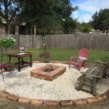 Patio Ideas Cheap Gravel Patio Ideas Outdoor Pea Gravel Fire Pit Backyard Fire Backyard Firepit Area Backyard
