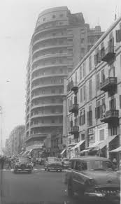 شارع قصر النيل عمارة الأيموبيليا القاهره ستينيات القرن الماضي reem egyptian history egypt old egypt