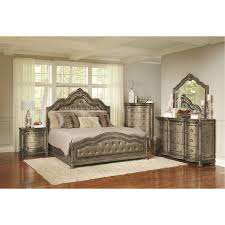 Check spelling or type a new query. Traditional Platinum Gold Piece Queen Bedroom Set Seville Rc Willey Furniture Store Bac Ojj