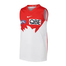 Definitely trying to blend the smfc logo with the latest sails imagery. Buy 2021 Sydney Swans Afl Home Guernsey Youth Your Jersey