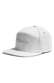 Melin The Bar Horizon Fit Flat Brim Baseball Cap Nordstrom Hats For Men Mens Leather Hats Mens Leather Accessories