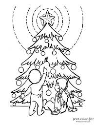 Search images from huge database containing over 620,000 coloring pages. Top 100 Christmas Tree Coloring Pages The Ultimate Free Printable Collection Print Color Fun