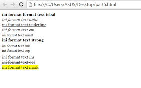Javascript merupakan salah satu teknologi inti world wide web selain html dan css. Belajar Html Part 5 Format Text Pada Html Malas Ngoding