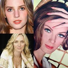 Her mom is beautiful as well though. Planetacine Nena Von Schlebrugge Uma Thurman Maya Facebook