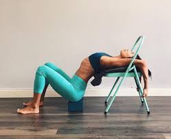 Detail Depth After Prone Savasana Slide Back Into An Optional Child S Pose From There Come Into A Table Top Posi Chair Yoga Yoga Backbend Yoga Education