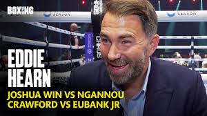 Promoter Eddie Hearn Says He Will Back Anthony Joshua “every Day Of The  Week” To Beat Tyson Fury