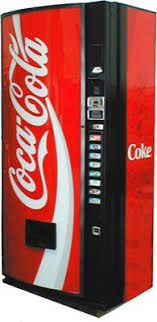 Dixie Narco Model 440 Wave Coke Machine Soda Vending Machine Vending Machine Snacks