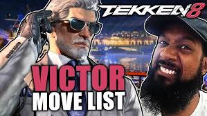 Tekken 8 Victor move list and sample combos || pre-release version
