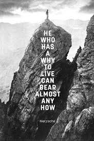 He Who Has A Why To Live Can Bear Almost Any How Means That A Person Who Has Found A Purpose In Life Can Overcom Nietzsche Quotes Nietzsche Philosophy Quotes