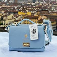 Italian Soft Light Blue Leather Bag | Elegant Handmade Italian Shoulder Bag  - Etsy UK