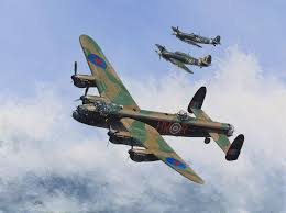 Flypast Aviation Art Derek Blois In 2020 Aviation Art Lancaster Bomber War Art
