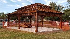 It can shelter your cars, trucks, motorcycles, atvs or other vehicles. Our 20 X 30 Hip Roof The Gazebo And Pergola Factory Facebook