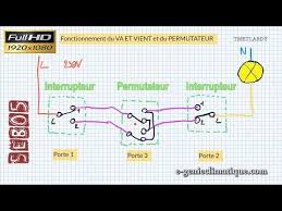 Seb05 Schema Electrique Principe De Cablage Du Va Et Vient Et Du Permutateur Explication Youtube Apple Pencil Electrical Engineering Bullet Journal