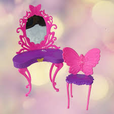 We used the day bed she already had and bought a bunch of. Hot Furniture Chair Armchair Lounge Decor Butterfly Dressing Makeup Table House Furnitures For Pink Doll Princess House Furniture Furniture For Dollsarmchair Furniture Aliexpress