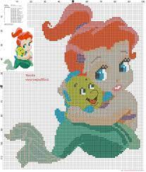 Ariel outline, cross stitch pattern ariel, disney, pdf, mermaid diy disney gift, modern xstitch pdf embroidery counted for beginner myeasystitch 5 out of 5. Baby Ariel And Flounder Disney Cross Stitch Patterns Cross Stitch Patterns Disney Cross Stitch