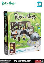 Spaceship And Garage Building Blocks Kids Toy Spaceships Construction Set Toys