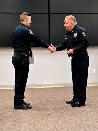 Today at the Stuart Police Department, Chief Tumminelli proudly  administered the oath of office to our newest officers—Danielle Matteucci,  Logan Burke, and Russell Bourne. These dedicated individuals have  officially joined the department
