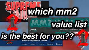 Murder mystery 2's official value list. What Murder Mystery 2 Value List Is Best For You Murder Mystery 2 Youtube