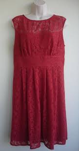 Dress Barn Dress Size 14 Floral Lace Red Size 14 Dresses Dress Barn Dresses Dresses