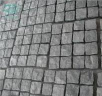 G684 Basalt Cobble with Net, Split Dark Cude Stone on Mesh, Dark Basalt  Exterior Pattern, Ash Black Paving Sets from China - StoneContact.com