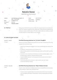 certified nursing assistant resume