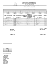 Jadwal piket memang menjadi salah satu komponen penting di setiap kelas untuk tetap menjaga kebersihan di kelas. Contoh Format Jadwal Piket 5k Pdf
