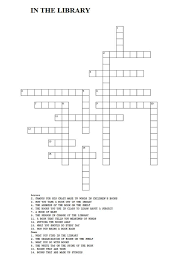 Today&aposs library is the p. Library Crossword Puzzle Library Book Displays Library Lesson Plans Library Activities