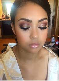 Beautiful makeup Bridal makeup look. Stop by Top Level Salon for this look.  Follow us